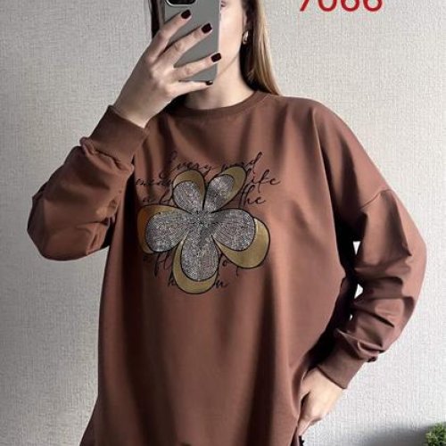 Свитер FSN (50-56) 7066 brown (деми) FSN 7066 brown