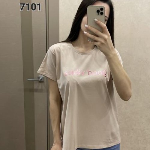 Футболка FSN (46-52) 7101 beige (лето) FSN 7101 beige