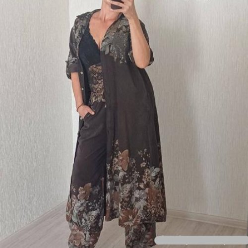 Костюм FSN (48-52) 719 brown (деми) FSN 719 brown