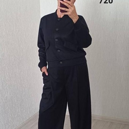 Костюм FSN (48-52) 720 black (деми) FSN 720 black