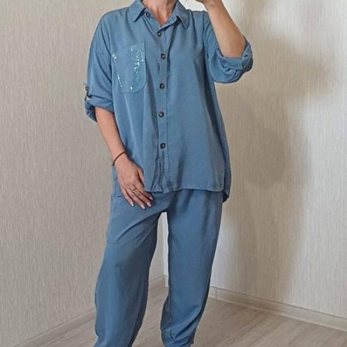 Костюм FSN (52-58) 726 l.blue (деми) FSN 726 l.blue