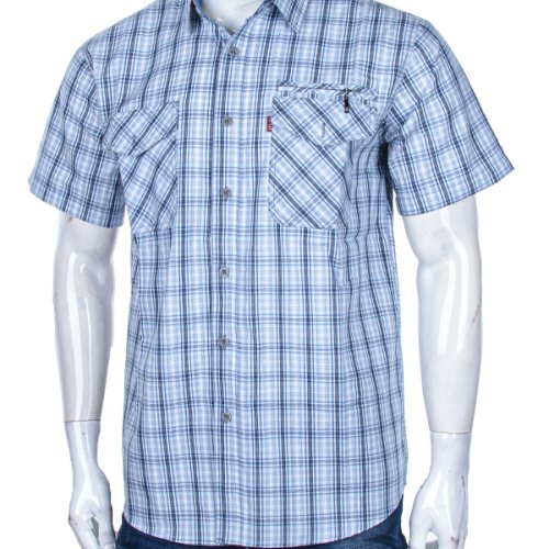 Рубашка Logaster (XL-5XL) A703-1 grey (лето) Logaster A703-1 grey