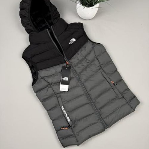 Жилетка Hous Of Timur (L-4XL) HT902 grey (деми) Hous Of Timur HT902 grey