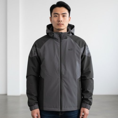 Ветровка Hous Of Timur (L-4XL) HT937 grey (деми) Hous Of Timur HT937 grey