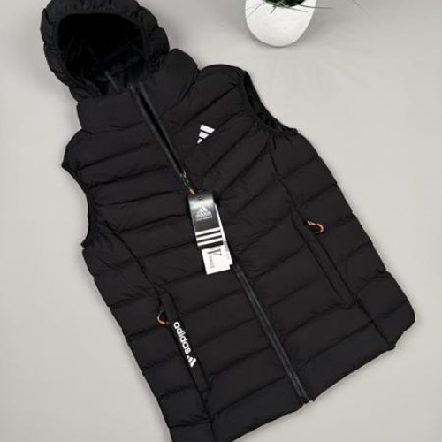 Жилетка Hous Of Timur (L-4XL) HT906 black (деми) Hous Of Timur HT906 black