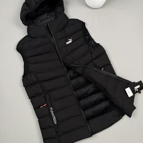 Жилетка Hous Of Timur (L-4XL) HT907 black (деми) Hous Of Timur HT907 black