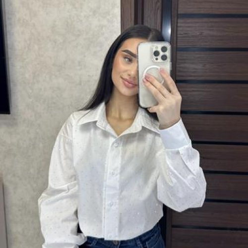 Рубашка Valentina (42-50) 5 white (деми) Valentina 5 white