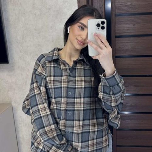 Рубашка Valentina (42-50) 9 blue (деми) Valentina 9 blue