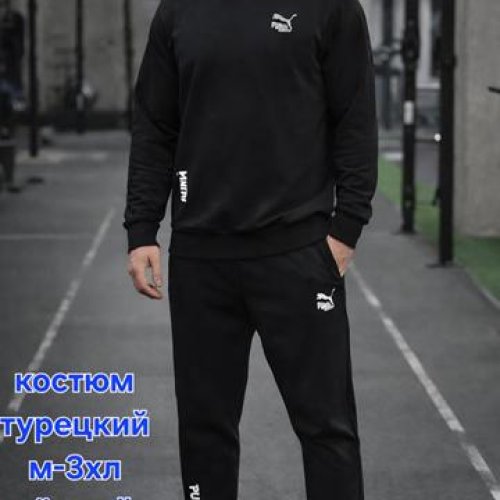 Костюм спорт Hoan (46-54) HN1039 black (деми) Hoan HN1039 black