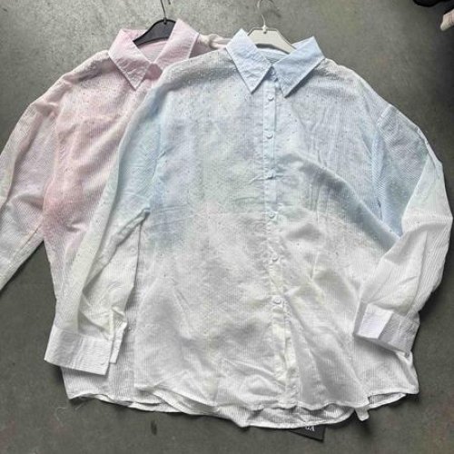 Рубашка Lora (44-48) LR1013 l.blue (деми) Lora LR1013 l.blue