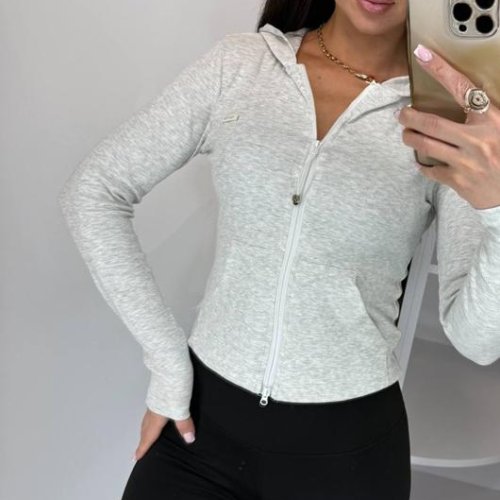 Кофта Lora (42-48) LR1049 grey (деми) Lora LR1049 grey