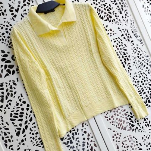 Кофта Lora (42-48) LR1057 yellow (деми) Lora LR1057 yellow