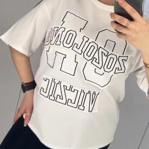 Футболка Lora (one size) LR1092 white (лето) Lora LR1092 white