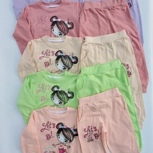 Костюм спорт Meloria (3-6) ML3507 peach (деми) Meloria ML3507 peach