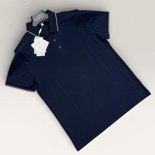 Футболка F.T.H (L-4XL) F823 navy (лето) F.T.H F823 navy