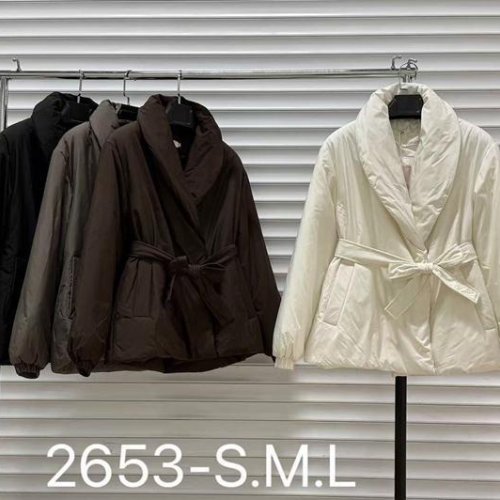 Куртка Oukali (S-L) 2653 brown (деми) Oukali 2653 brown