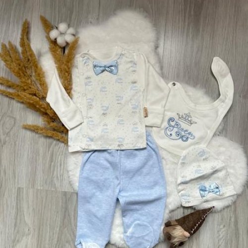 Костюм Emir kids (0.3-0.6) 945 l.blue (деми) Emir kids 945 l.blue