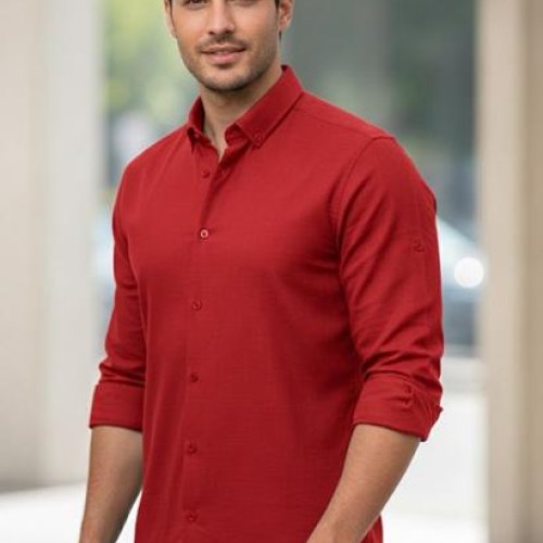 Рубашка Mary Poppins (S-2XL) 7186 red (деми) Mary Poppins 7186 red