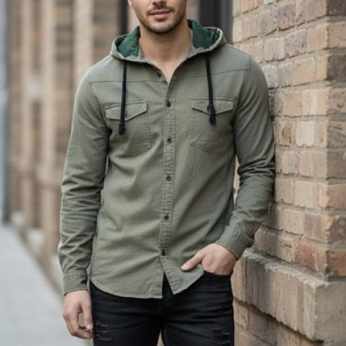 Рубашка Mary Poppins (S-2XL) 7201 green (деми) Mary Poppins 7201 green