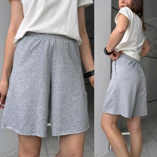 Шорты Sport style (S-XL) 1239 grey (лето) Sport style 1239 grey