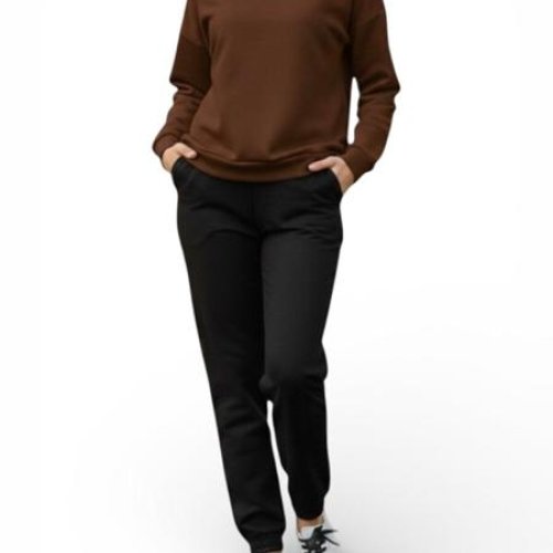 Костюм Sport style (S-XL) 1523 brown (деми) Sport style 1523 brown