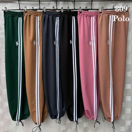 Штаны спорт Shon (46-54) S2556 pink (деми) Shon S2556 pink