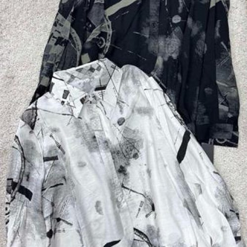 Рубашка DIVO (one size) 21223 black (деми) DIVO 21223 black