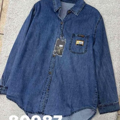 Рубашка DIVO (one size) 80987 blue (деми) DIVO 80987 blue