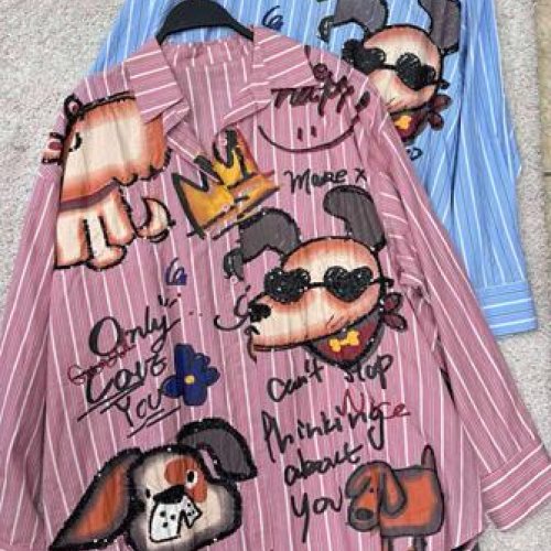 Рубашка DIVO (one size) 81355 pink (деми) DIVO 81355 pink