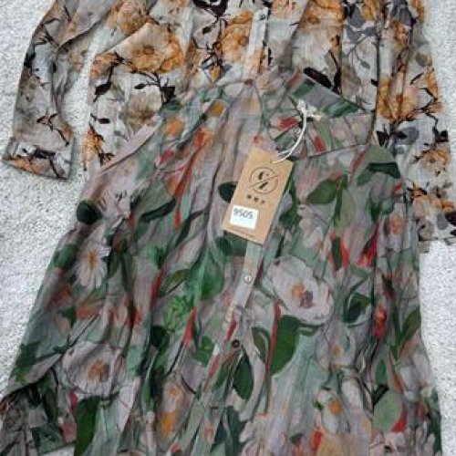 Рубашка DIVO (one size) 9505 orange (деми) DIVO 9505 orange