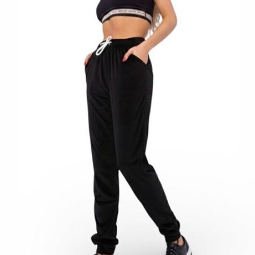 Штаны спорт Sport style (XL-4XL) 330018 black (деми) Sport style 330018 black