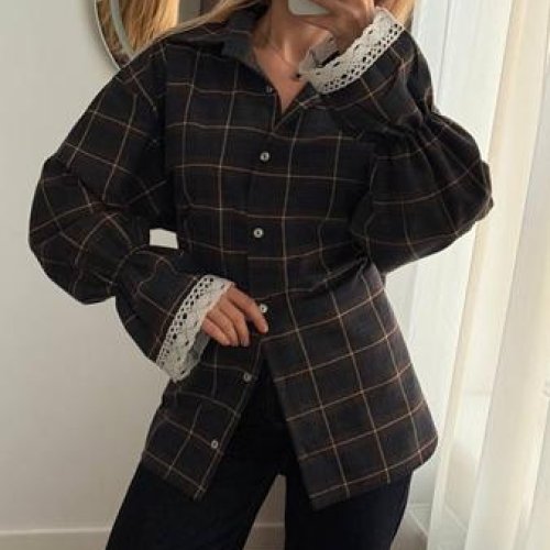 Рубашка Style Nadezhda (one size) 195 black (деми) Style Nadezhda 195 black