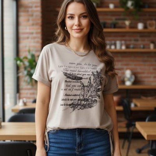 Футболка Style Nadezhda (one size) 3609 beige (лето) Style Nadezhda 3609 beige