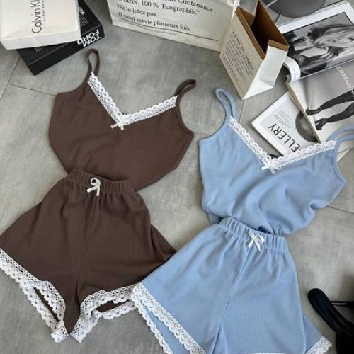 Пижама Style Nadezhda (42-48) 558 brown (лето) Style Nadezhda 558 brown