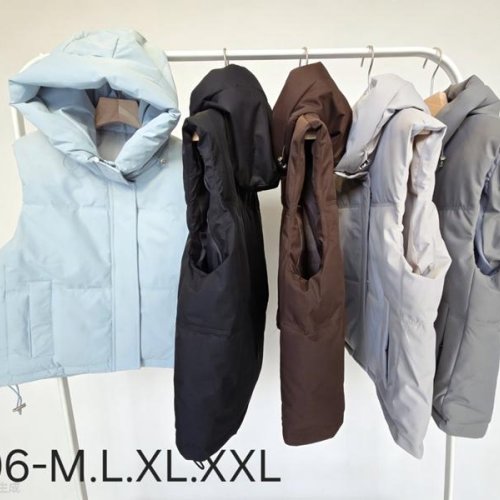 Жилетка Style Nadezhda (M-2XL) 8606 grey (деми) Style Nadezhda 8606 grey