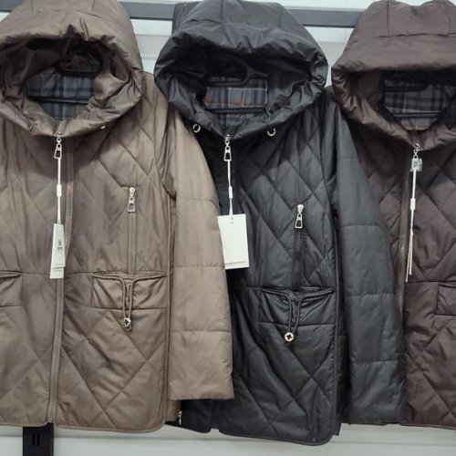 Куртка Style Nadezhda (46-56) 8868 black (деми) Style Nadezhda 8868 black