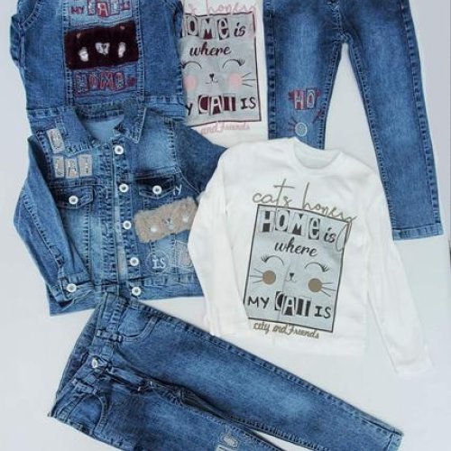 Костюм Meloria (5-8) ML3597 blue-grey (деми) Meloria ML3597 blue-grey