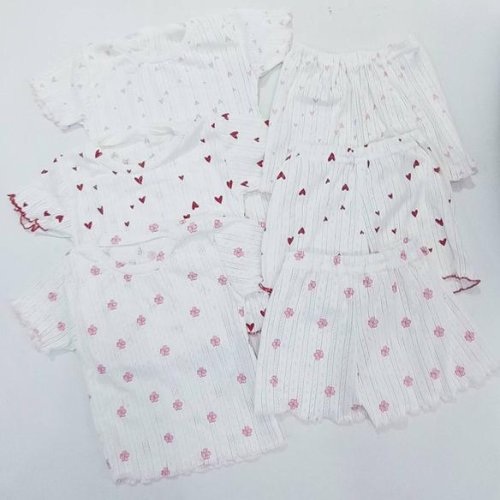 Пижама Meloria (36-42) ML3971 white-l.pink (лето) Meloria ML3971 white-l.pink