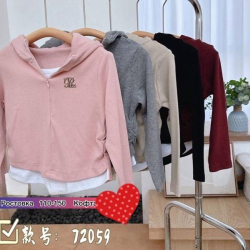 Кофта Meloria (110-150) 72059 pink (деми) Meloria 72059 pink