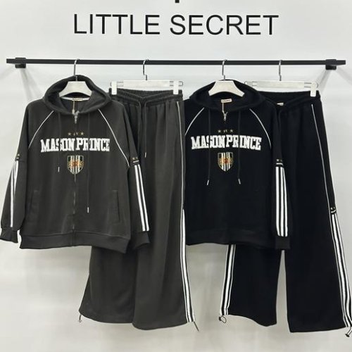 Костюм спорт Little Secret (M-XL) 11089 d.grey (деми) Little Secret 11089 d.grey