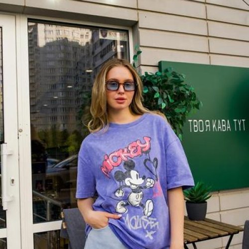 Футболка Little Secret (one size) 500126 lilac (лето) Little Secret 500126 lilac