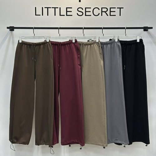 Штаны спорт Little Secret (S-L) 500297 brown (деми) Little Secret 500297 brown