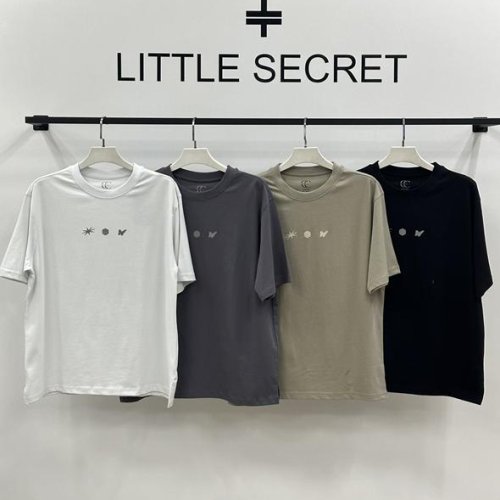 Футболка Little Secret (M-XL) 500309 black (лето) Little Secret 500309 black
