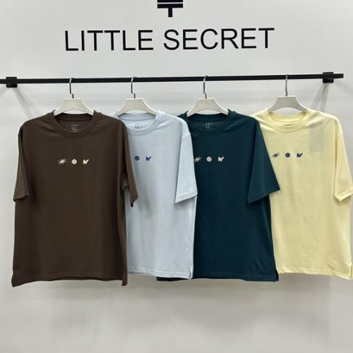 Футболка Little Secret (M-XL) 500309 l.blue (лето) Little Secret 500309 l.blue