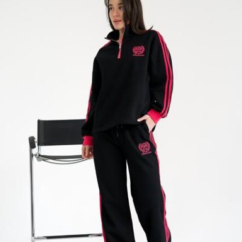 Костюм спорт Little Secret (M-XL) K012 black (деми) Little Secret K012 black