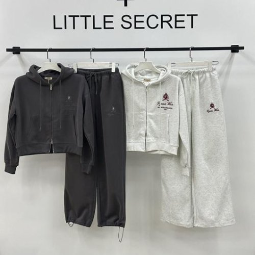 Костюм спорт Little Secret (M-XL) K013 l.grey (деми) Little Secret K013 l.grey