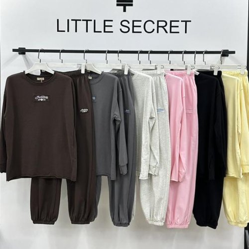 Костюм спорт Little Secret (M-XL) P5073 l.grey (деми) Little Secret P5073 l.grey