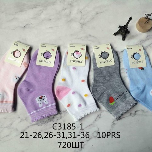 Носки Корона (31-36) C3185-1 mix (31-35) (деми) Корона C3185-1 mix (31-35)