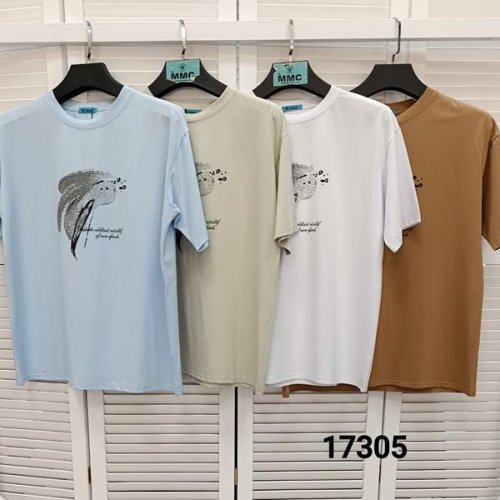 Футболка MMC clothes (one size) 17305 l.blue (лето) MMC clothes 17305 l.blue