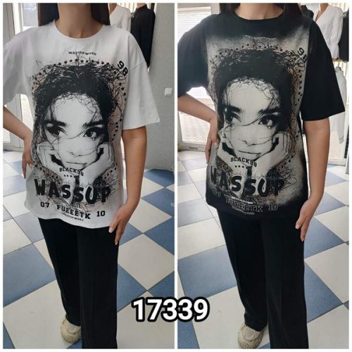 Футболка MMC clothes (one size) 17339 black (лето) MMC clothes 17339 black